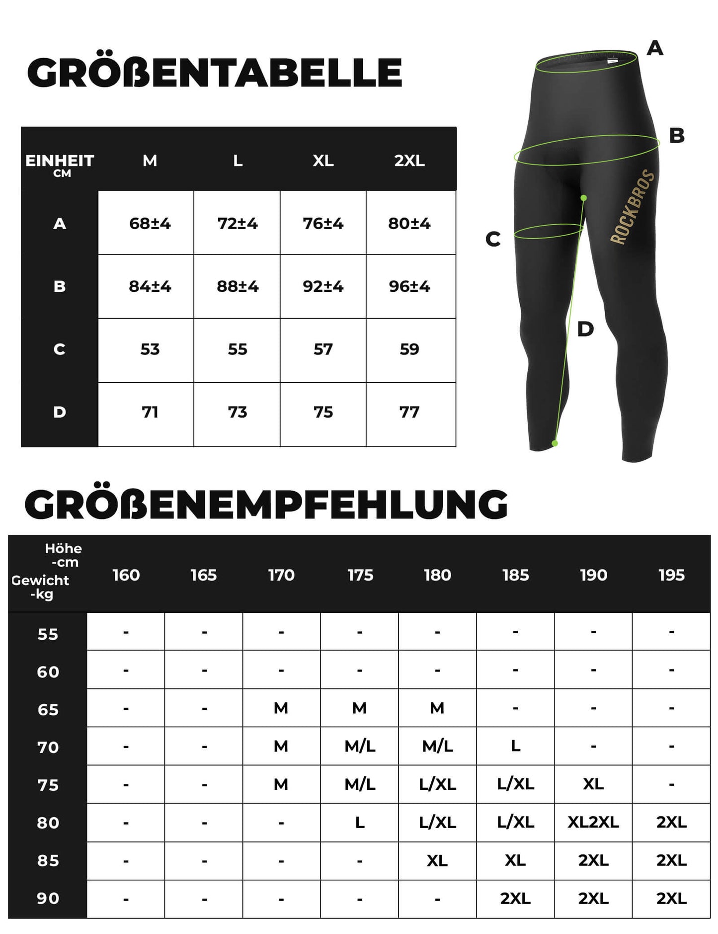 Pantalones de ciclismo, pantalones largos de ciclismo, acolchados, transpirables, para hombre, ROCKBROS