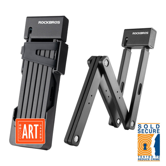 Candado de bicicleta plegable 104 cm Plegable ROCKBROS