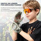 Guantes de ciclismo para niños transpirables y antideslizantes con protección SBR ROCKBROS