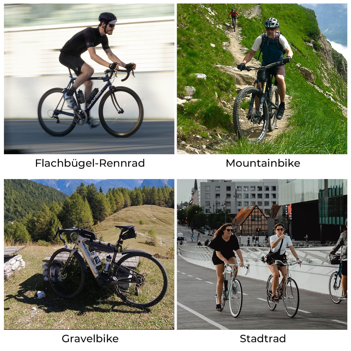 Sillín de bicicleta ligero y transpirable - Para MTB, bicicleta de carretera, bicicleta de gravel ROCKBROS