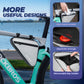 Bolsa de bicicleta, bolsa reflectante para cuadro, bolsa triangular, 0,9 L, ROCKBROS