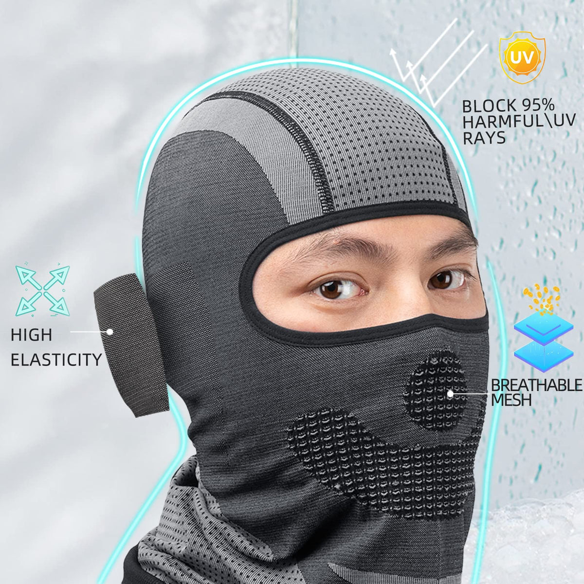 ROCKBROS Pasamontañas Invierno Balaclavas