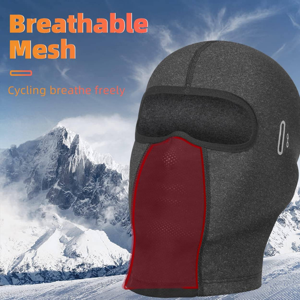 ROCKBROS Pasamontañas Invierno Balaclavas para deportes al aire libre
