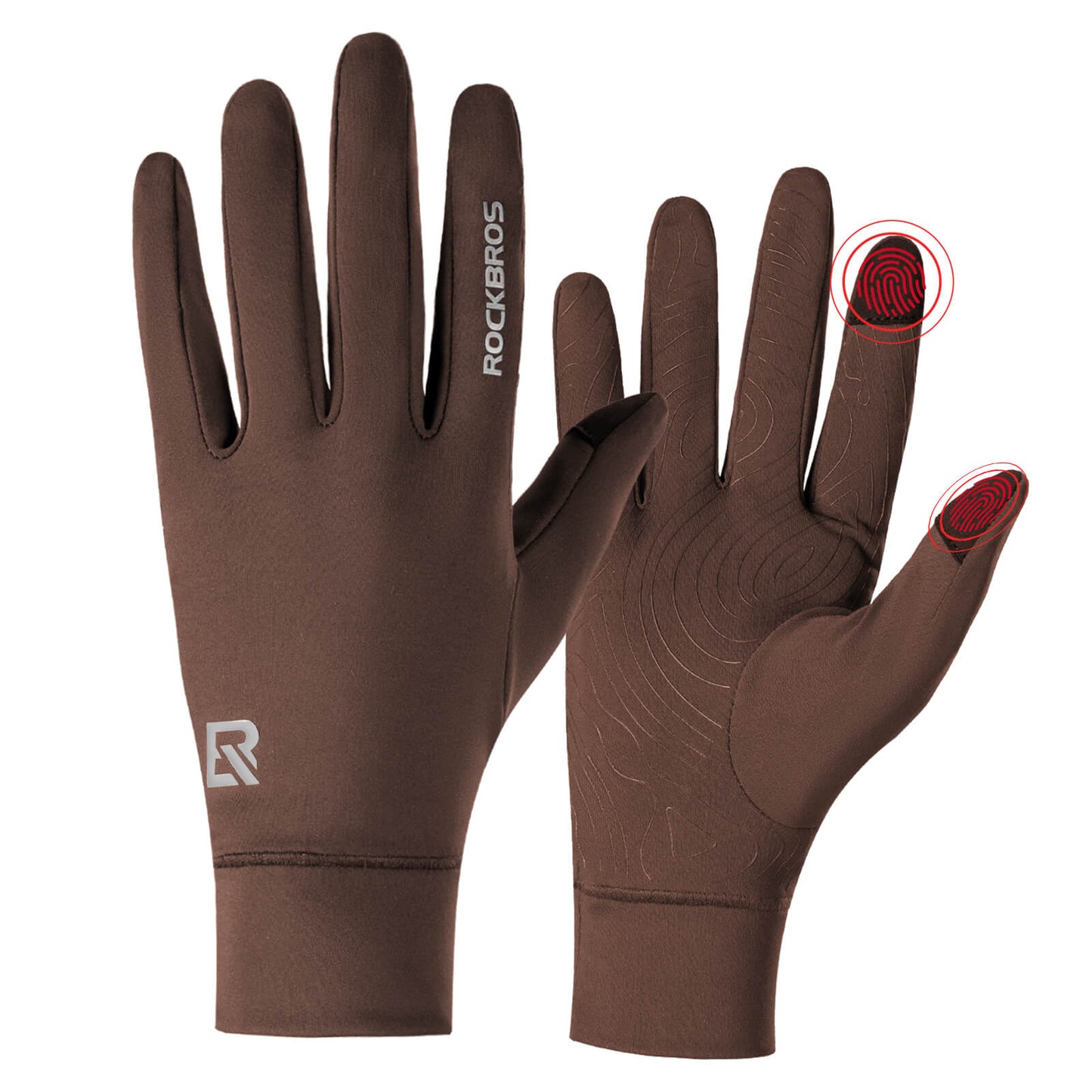 Guantes de ciclismo antideslizantes y reflectantes ROCKBROS
