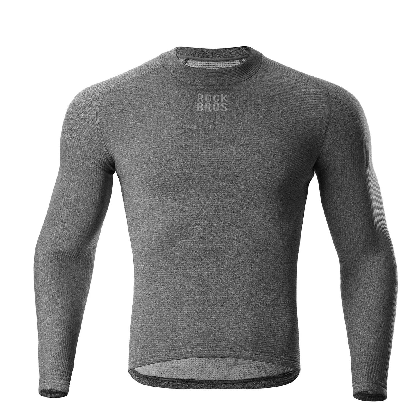 Ropa interior de ciclismo de doble capa, reflectante, con aislamiento térmico, para hombre, ROCKBROS
