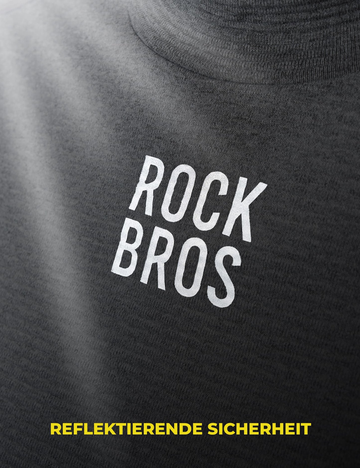 Ropa interior de ciclismo de doble capa, reflectante, con aislamiento térmico, para hombre, ROCKBROS