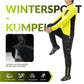Pantalones de ciclismo para hombre, resistentes al viento y cálidos para deportes de invierno al aire libre, ROCKBROS