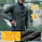 Chaqueta de ciclismo de invierno para hombre, cortavientos, transpirable y con forro polar, ROCKBROS
