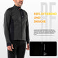 Chaqueta de ciclismo de invierno para hombre, cortavientos, transpirable y con forro polar, ROCKBROS