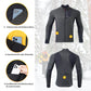 Chaqueta de ciclismo de invierno para hombre, cortavientos, transpirable y con forro polar, ROCKBROS