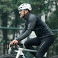 Chaqueta de ciclismo de invierno para hombre, cortavientos, transpirable y con forro polar, ROCKBROS