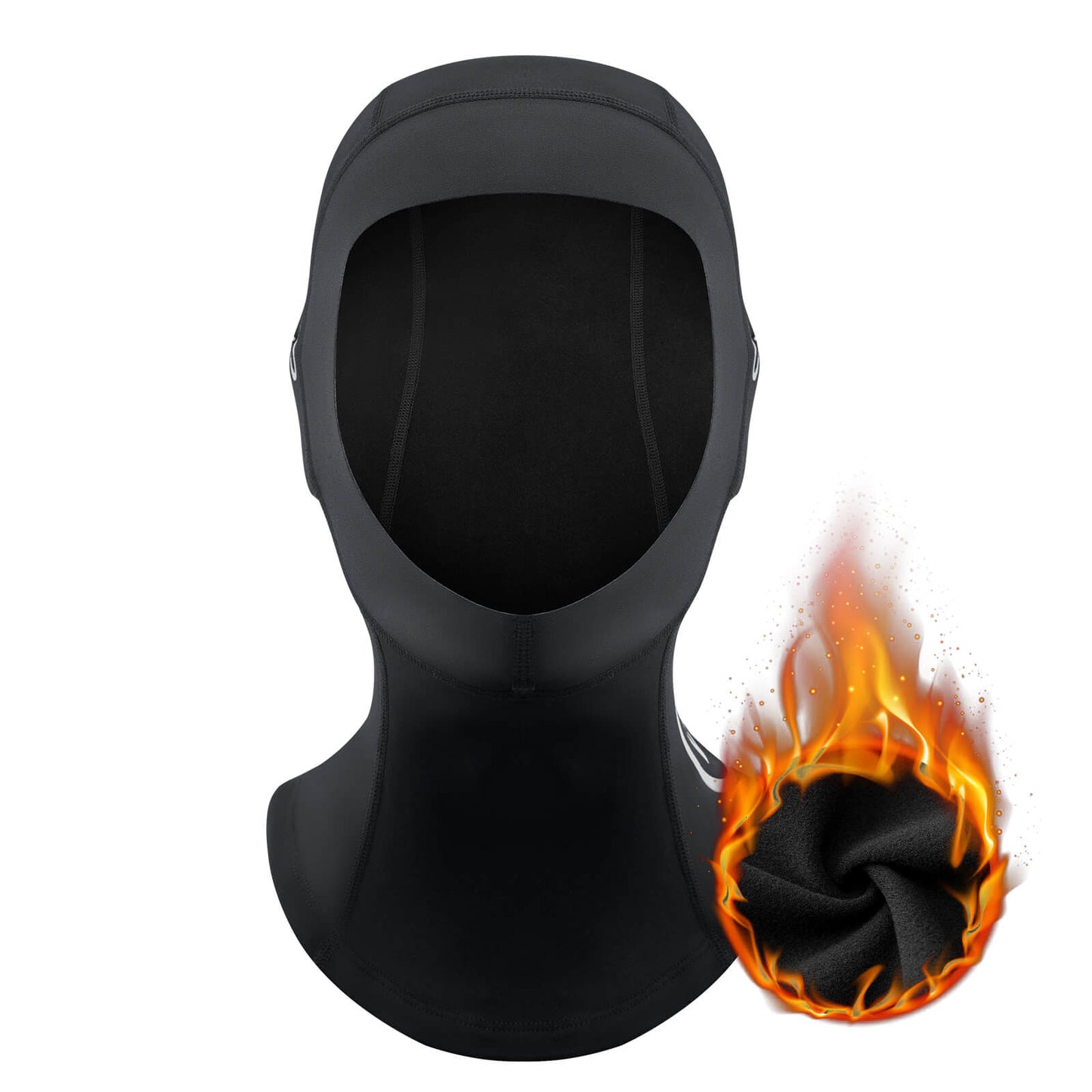 Pasamontañas transpirable con capucha para casco de motocicleta, para ciclismo y esquí, unisex, ROCKBROS