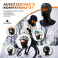 Pasamontañas, protección facial cortavientos para ciclismo, unisex, ROCKBROS