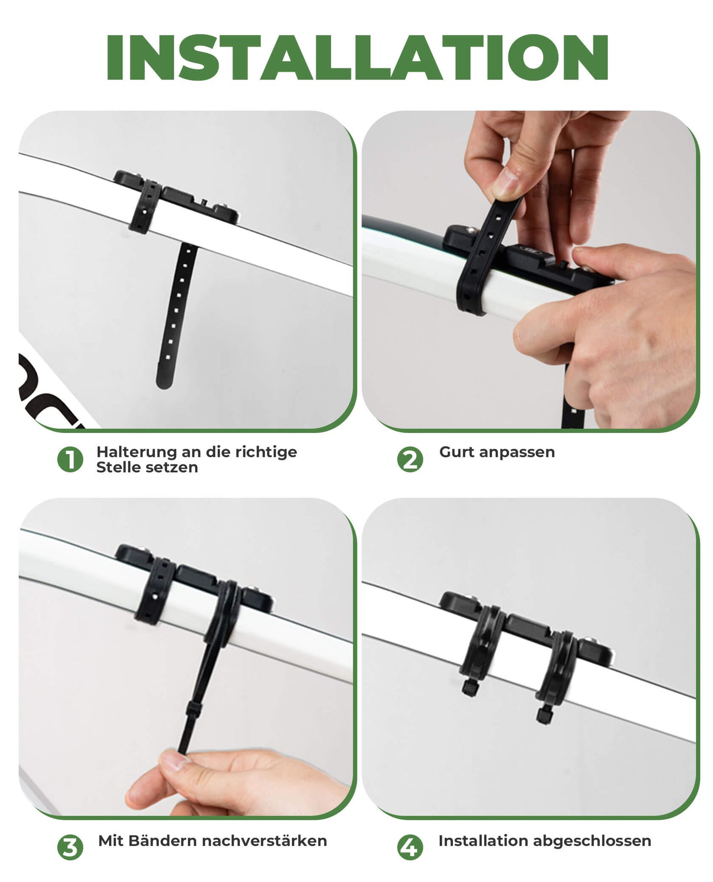 Portabidones universal para bicicletas. No requiere taladros. Base para conversión. ROCKBROS