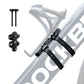 Portabidones universal para bicicletas. No requiere taladros. Base para conversión. ROCKBROS
