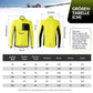 Chaqueta de ciclismo de invierno para hombre, resistente al viento, cálida y para senderismo, ROCKBROS