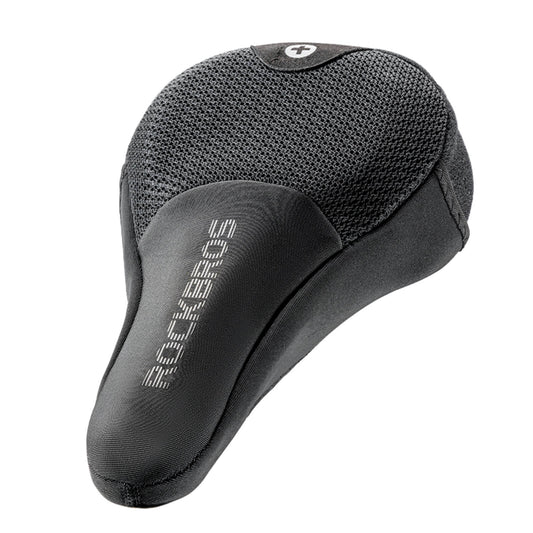 ROCKBROS Funda de sillín inflable para bicicleta, acolchada con cubierta