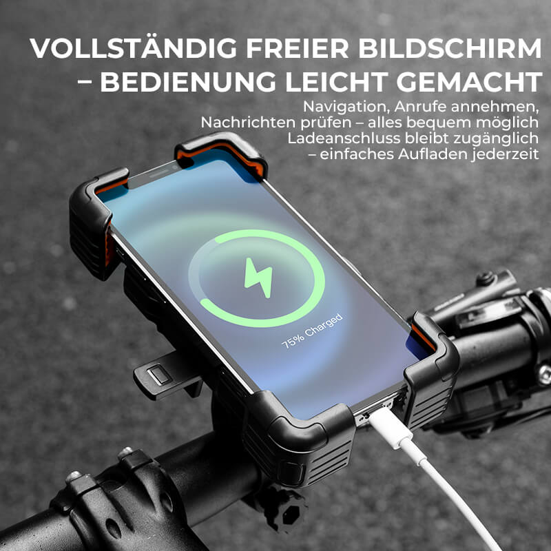 ROCKBROS Soporte de Móvil para Bicicleta Giratorio 360° para 4,5-7,2 pulgadas