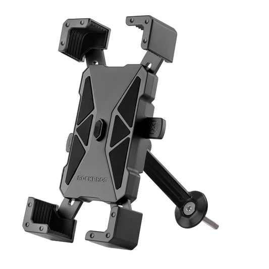 ROCKBROS Soporte de Móvil para Bicicleta Giratorio 360° para Móvil 4.5~7.2"