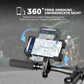 ROCKBROS Soporte de Móvil para Bicicleta Giratorio 360° para Móvil 4.5~7.2"