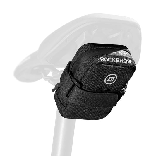 Bolsa para sillín de bicicleta, compacta, para guardar bicicletas de carretera y de montaña, ROCKBROS