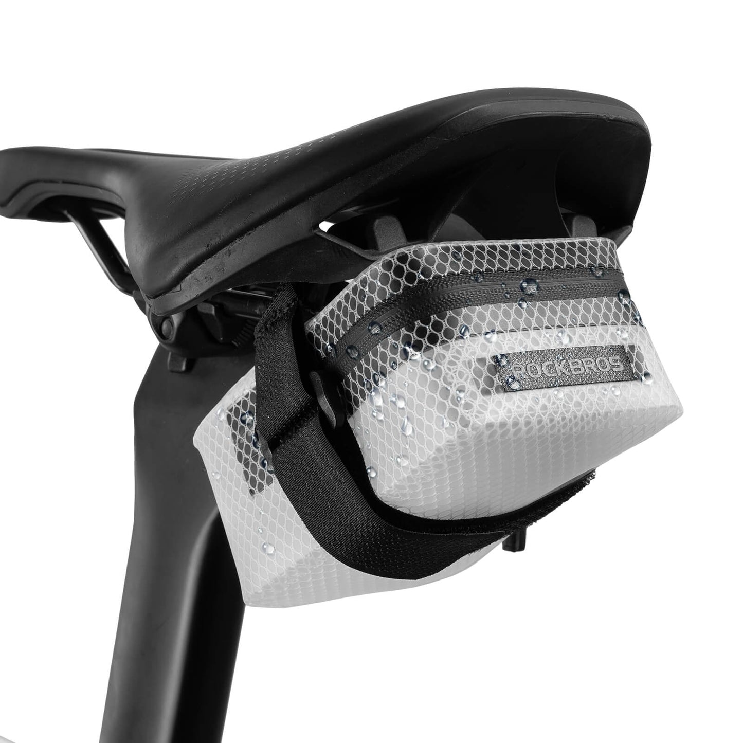 Bolsa para sillín de bicicleta Ligera Compacta Impermeable Bicicleta de carretera MTB ROCKBROS
