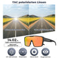 Gafas de ciclismo polarizadas, gafas de sol para exteriores, gafas protectoras, bicicleta de carretera MTB, ROCKBROS