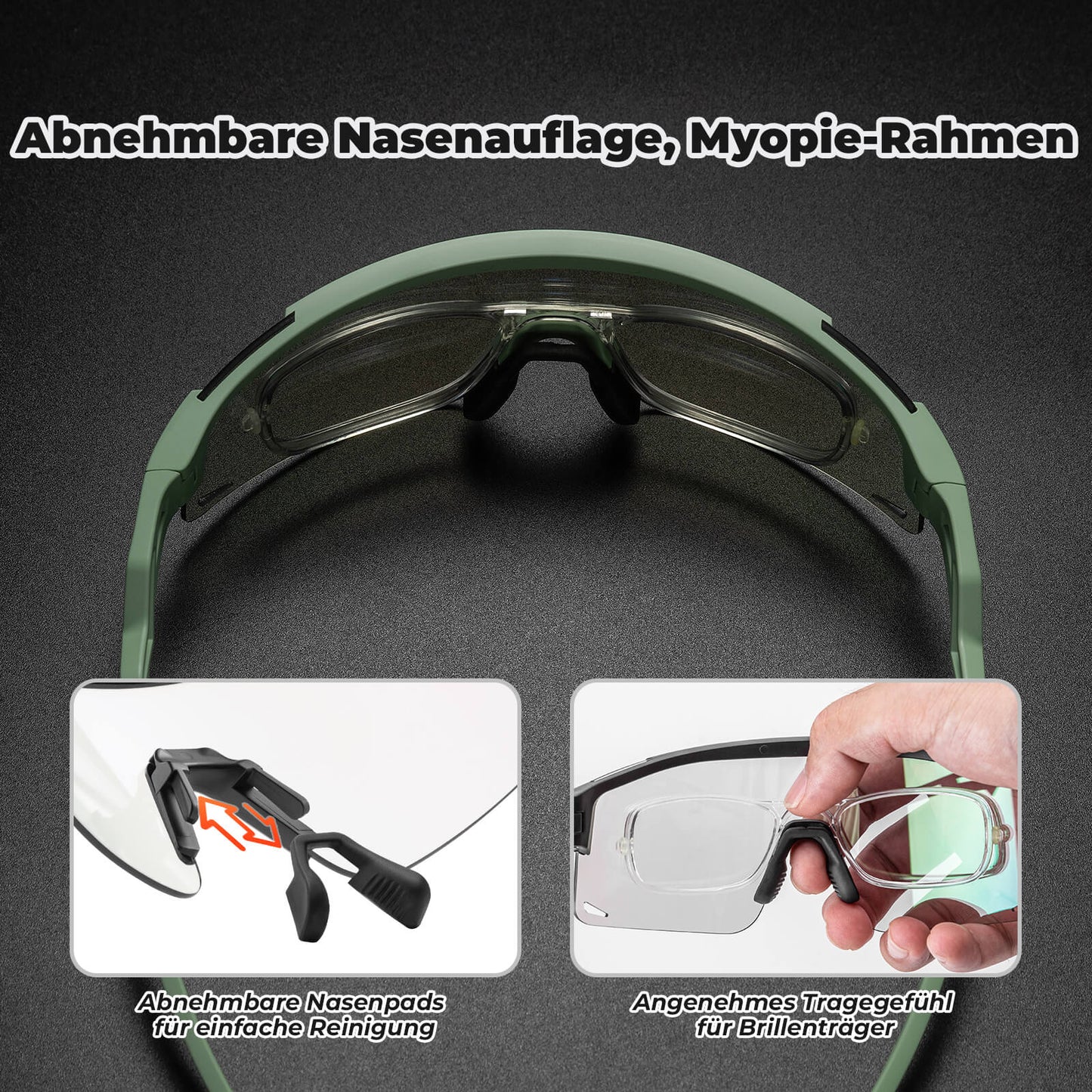 Gafas de ciclismo, fotocromáticas/polarizadas, resistentes al viento, protección UV, ROCKBROS