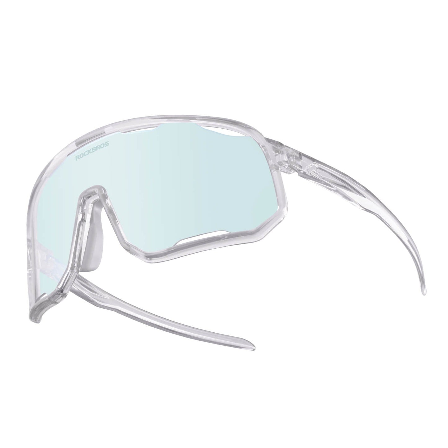 Gafas de ciclismo, gafas de sol fotocromáticas, protección UV, plaquetas nasales intercambiables, mujer/hombre, ROCKBROS