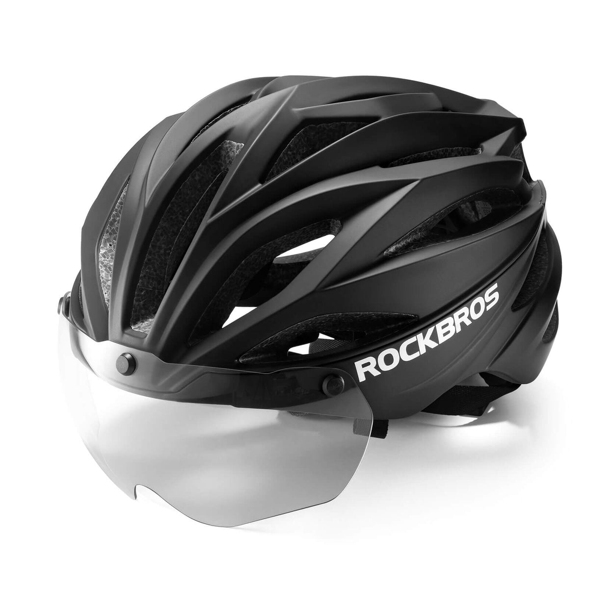 ROCKBROS Casco de Bicicleta MTB Magnético Desmontable con Visera
