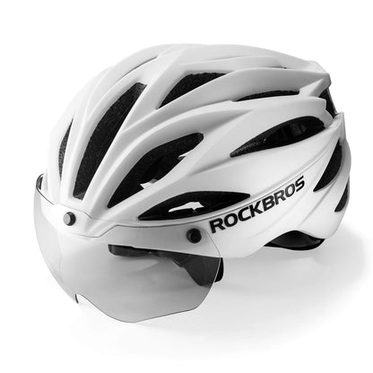 ROCKBROS Casco de Bicicleta MTB Magnético Desmontable con Visera