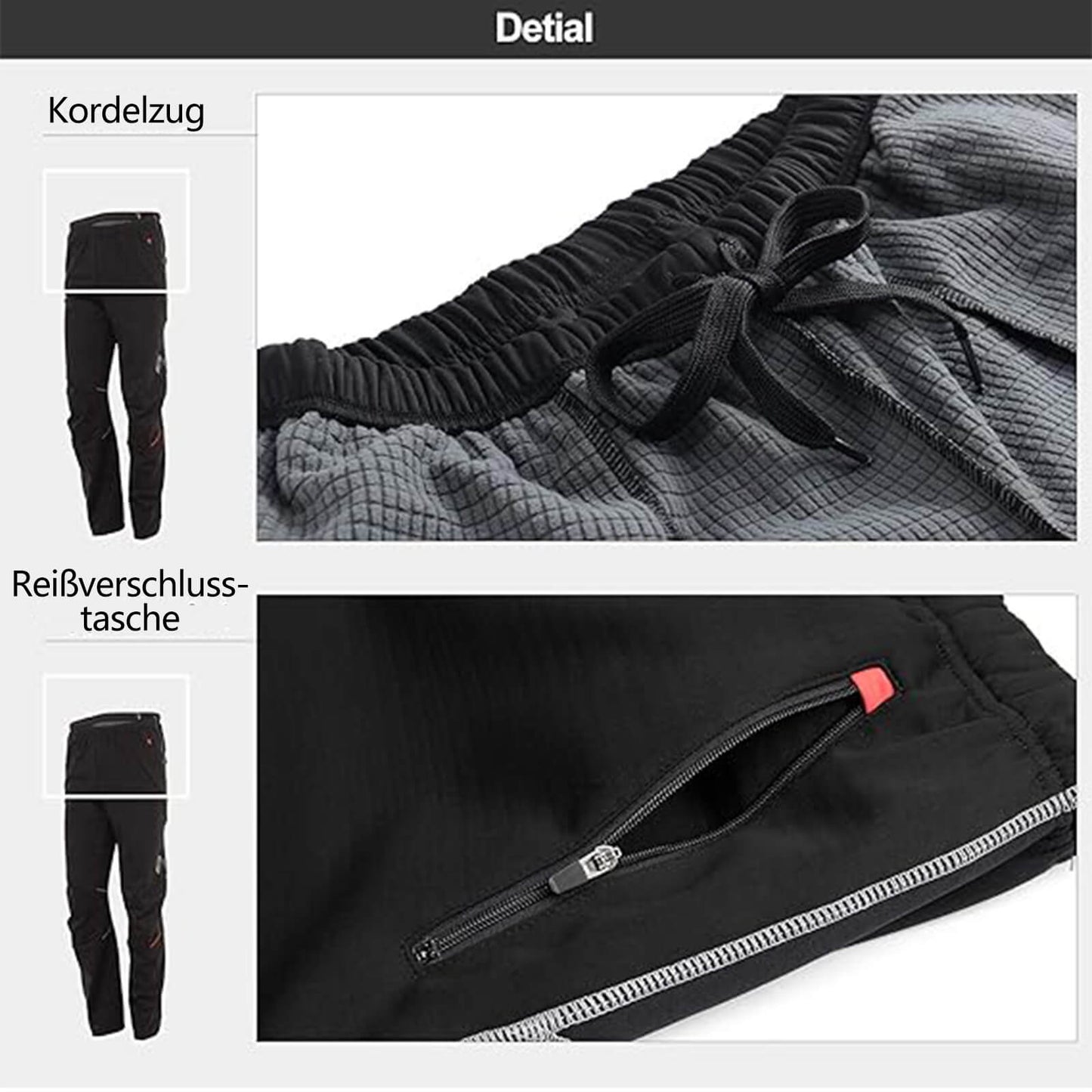 Pantalones de ciclismo para hombre, pantalones largos, pantalones de running, tallas M-4XL, ROCKBROS