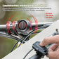 Timbre de bicicleta eléctrico inalámbrico con sirena de advertencia, IPX5, ROCKBROS