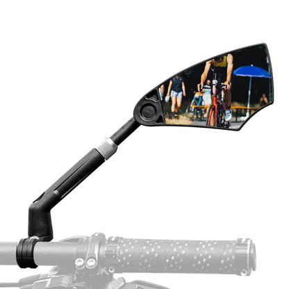 ROCKBROS Espejo retrovisor de bicicleta Giratorio 360° Plegable para manillar 20–23mm