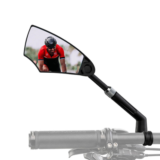 ROCKBROS Espejo retrovisor de bicicleta Giratorio 360° Plegable para manillar 20–23mm