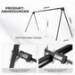 ROCKBROS Soporte de bicicleta Gancho de suspensión Plegable Inoxidable Capacidad hasta 80/120 kg