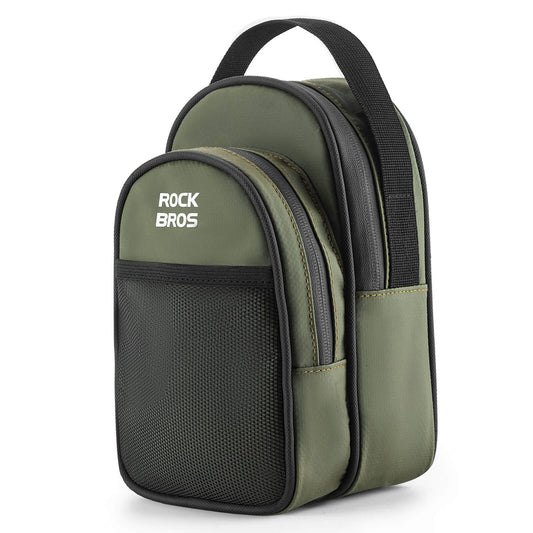 ROCKBROS Bolsa de manillar para bicicleta plegable/Brompton 1,8L