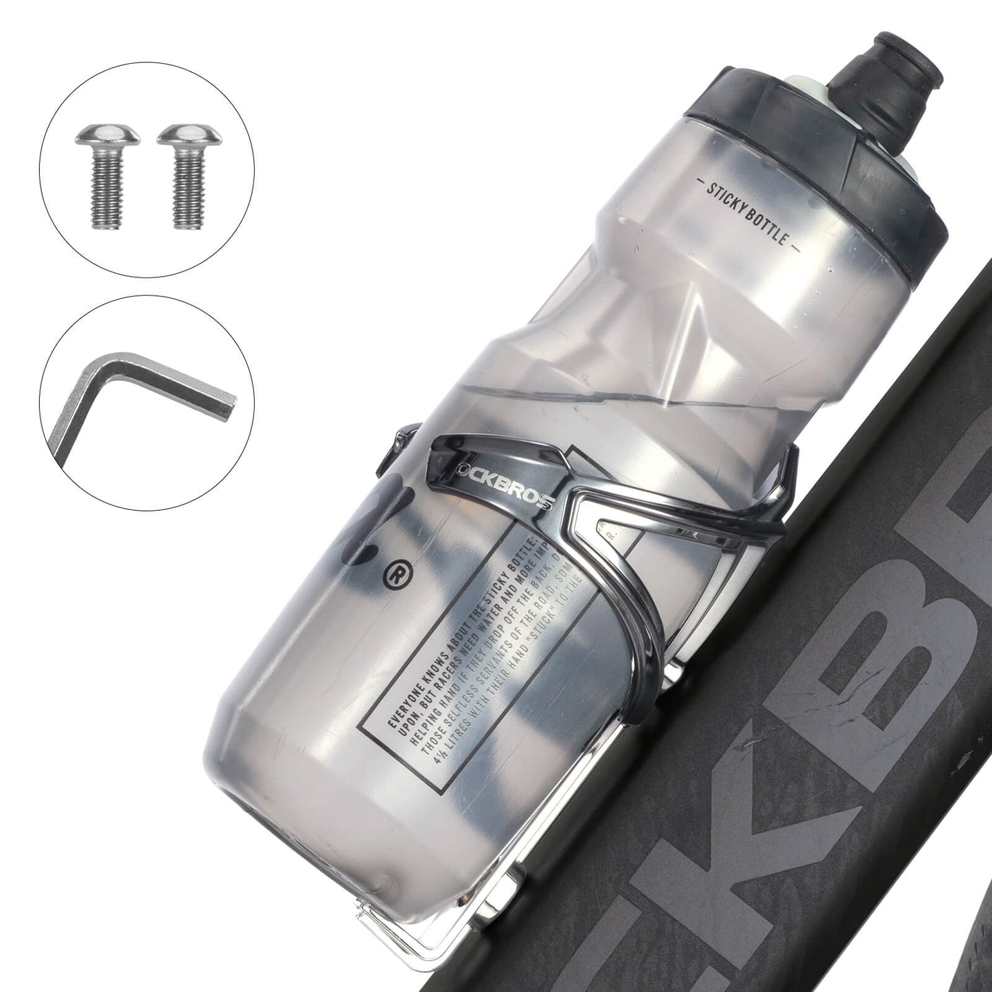 Portabotellas para bicicleta, ligero, para bicicleta de montaña y carretera ROCKBROS