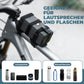 Portabotellas, soporte para altavoz de bicicleta, correa ajustable, ROCKBROS
