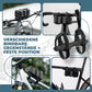 Portabotellas, soporte para altavoz de bicicleta, correa ajustable, ROCKBROS