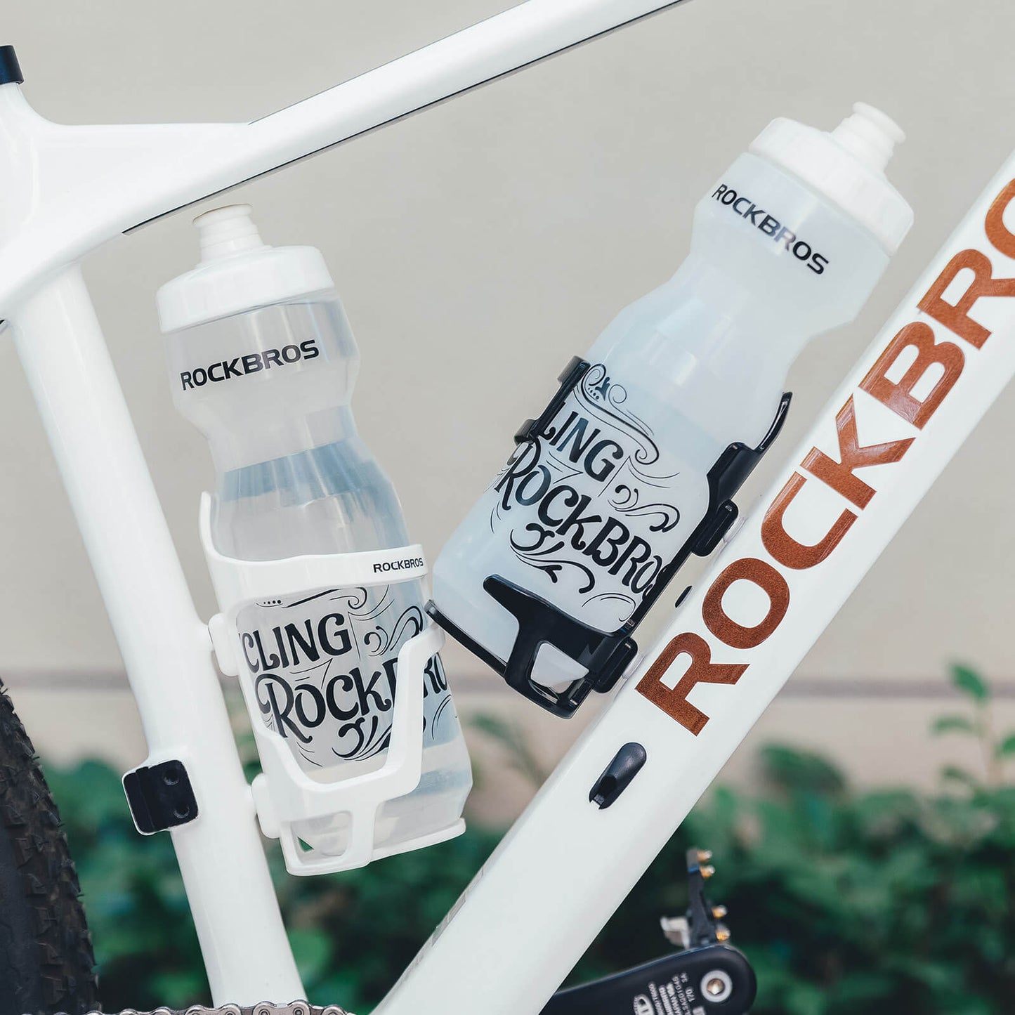 Portabotellas, accesorio para bicicleta, ligero, resistente, ROCKBROS