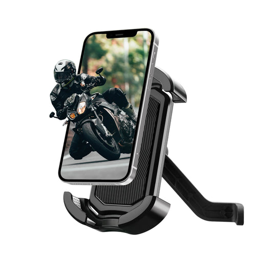 ROCKBROS Soporte para Móvil Bicicleta Soporte para Móvil Motocicleta Giratorio 360° para 4,7-7,0 pulgadas