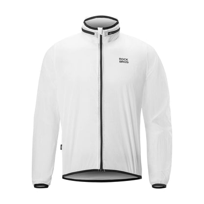 ROCKBROS Chaqueta Ligera de Ciclismo Luminiscente Plegable Verano Hombre/Mujer