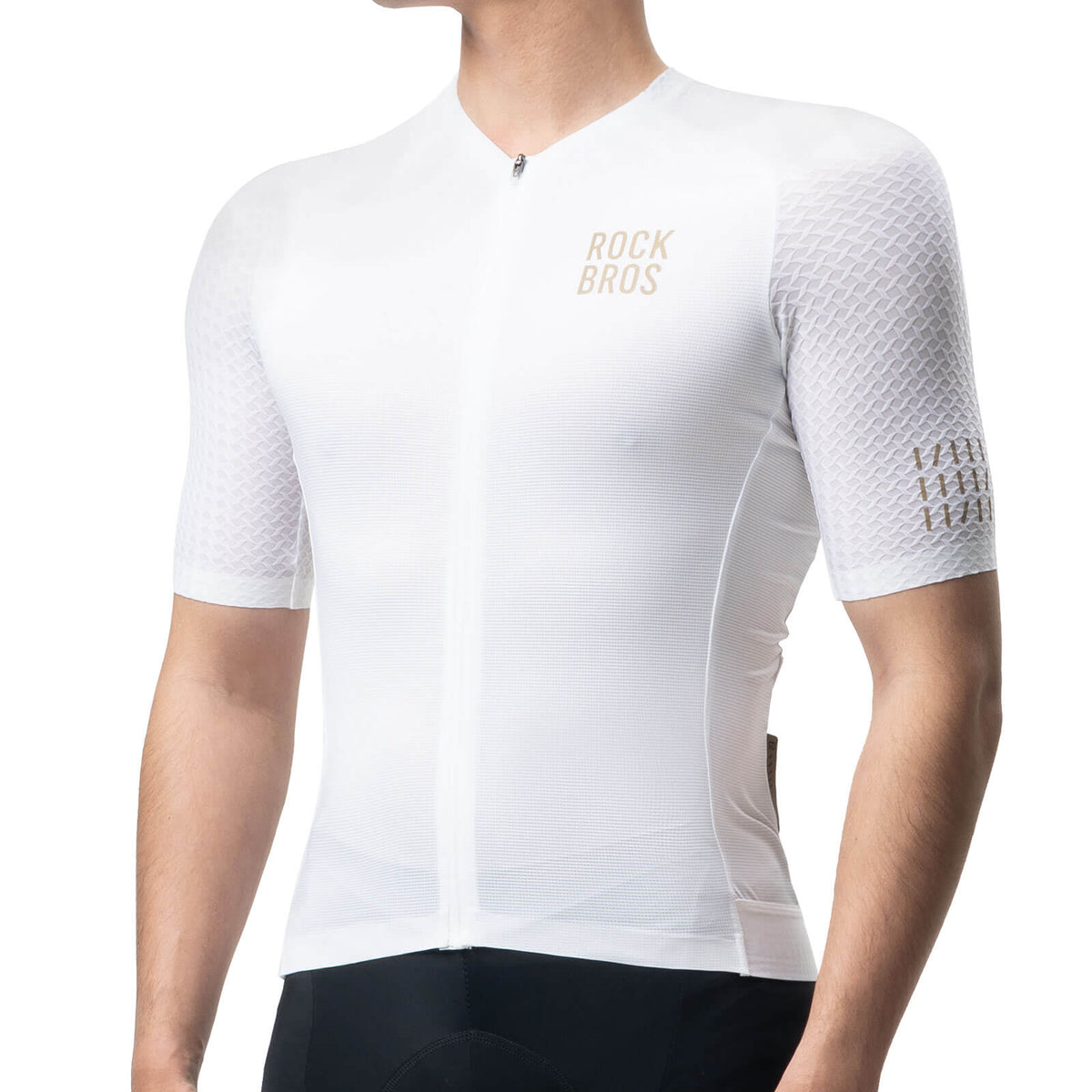 ROCKBROS Camiseta de ciclismo de alto rendimiento de manga corta para hombre Jersey para MTB y bici de carretera