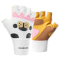 ROCKBROS Guantes de bicicleta para niños de media finger fingerless