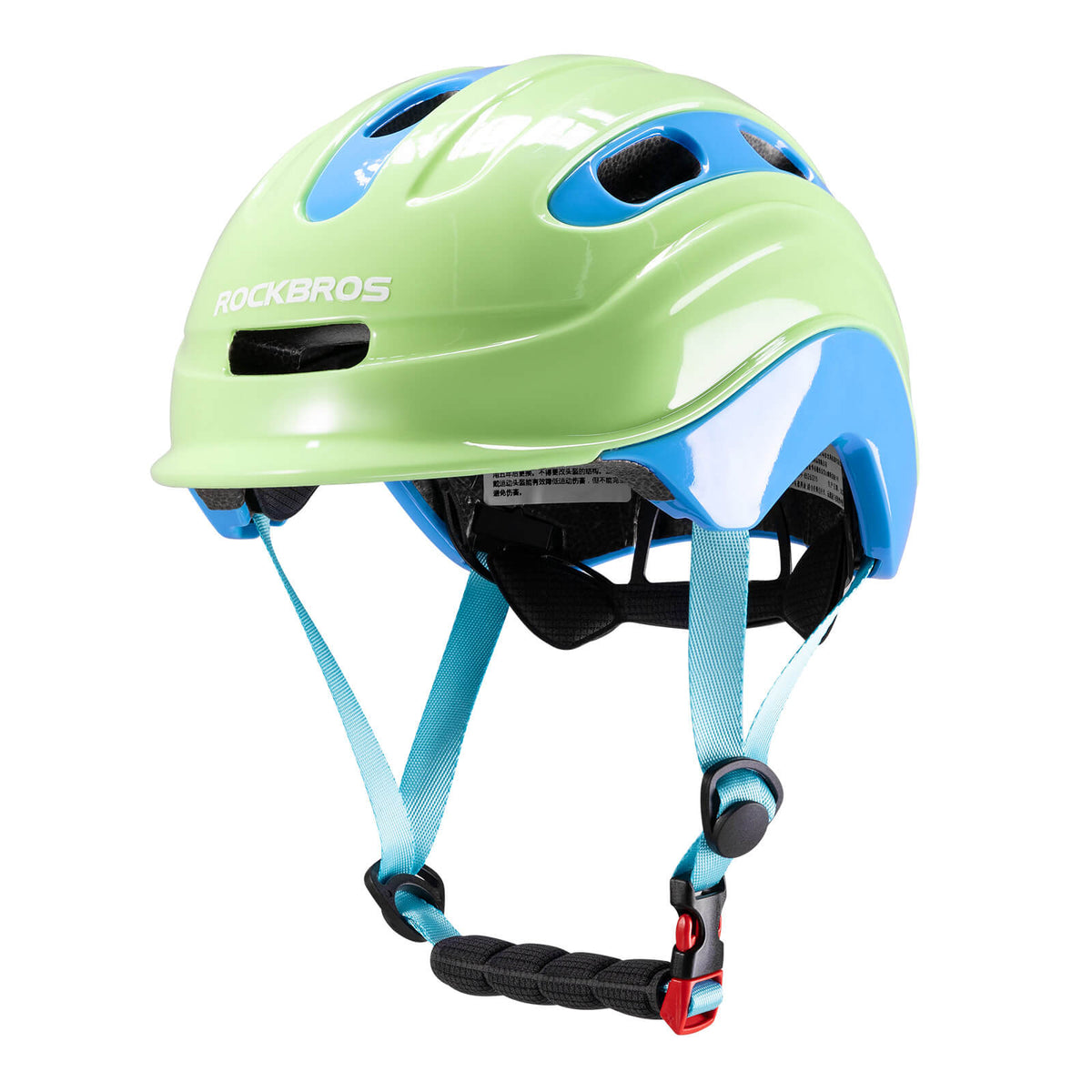 ROCKBROS Casco Infantil Compatible con Luz Trasera 54–58 cm 6–18 Años