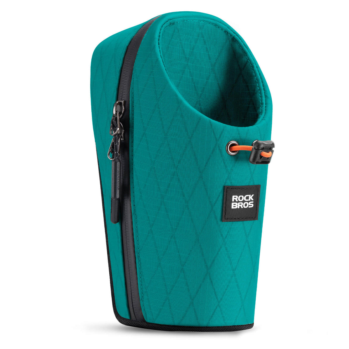 ROCKBROS Bolsa de manillar con portabotellas 1.5L para botellas Ø7 cm