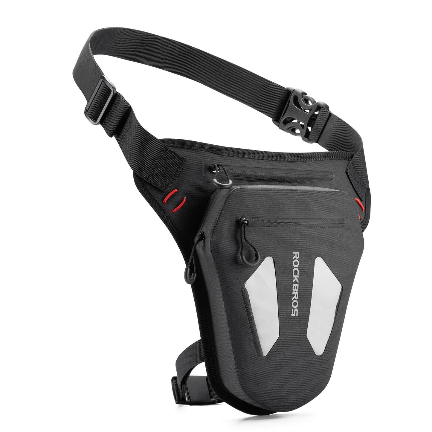 Bolsa para pierna de motocicleta, bolsa para pierna, riñonera con correas para los hombros, ROCKBROS