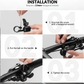 ROCKBROS Campana de bicicleta para bici de carretera 100dB para manillares curvos 22,2mm