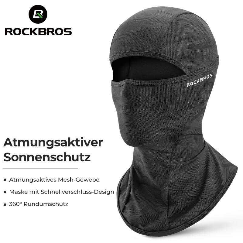 ROCKBROS Balaclava de Verano Pasamontañas Refrescante con Protección UV